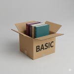 Basic Box-New Book with 10 items